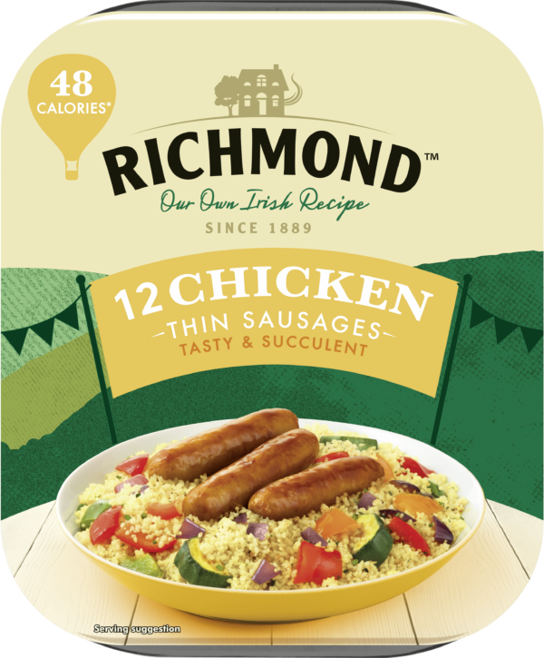 RICHMOND LAUNCHES NEW THIN CHICKEN SAUSAGES — British Frozen Food