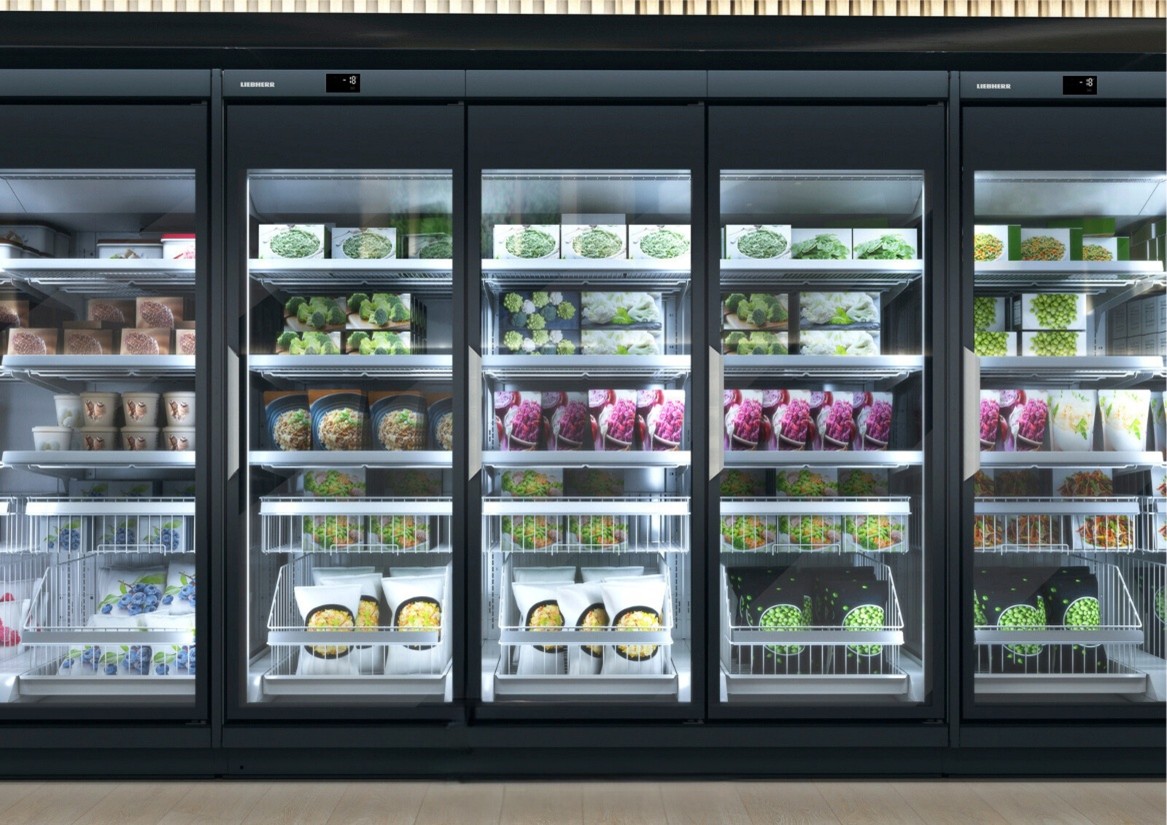 LIEBHERR’S CLIFF 3-DOOR FULL GLASS DOOR FREEZER NOW LISTED ON THE ENERGY TECHNOLOGY LIST