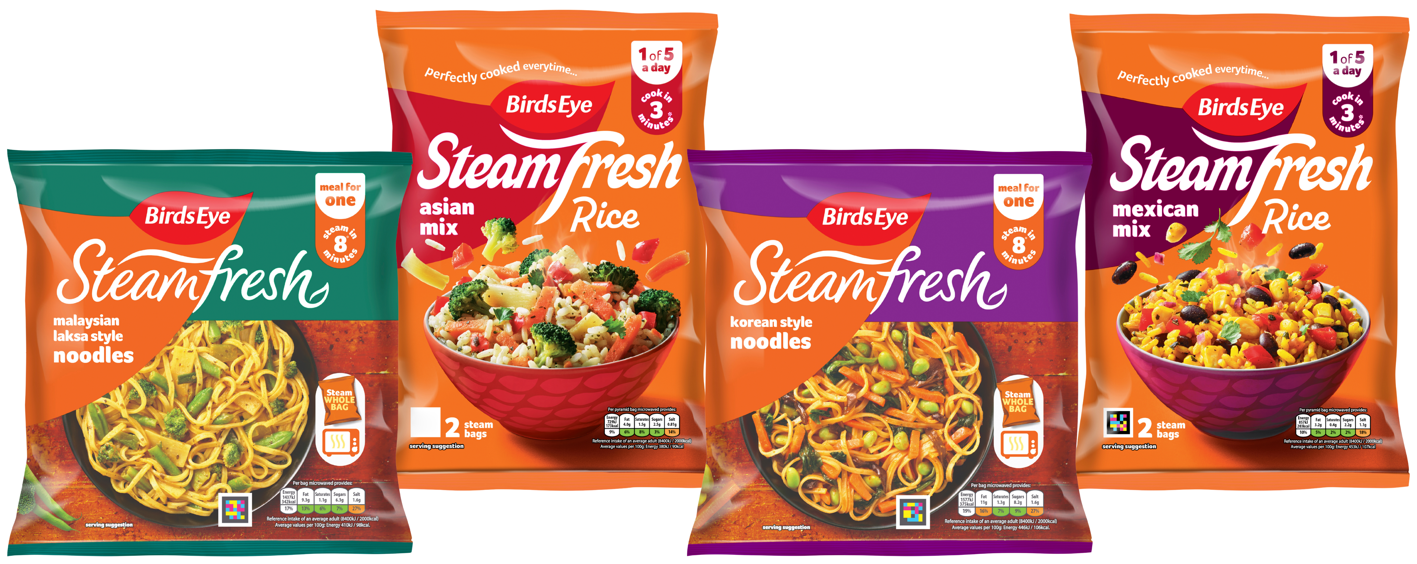 BIRDS EYE EXPANDS STEAMFRESH™ RANGE AS DEMAND FOR HEALTHY CONVENIENCE CONTINUES TO CLIMB